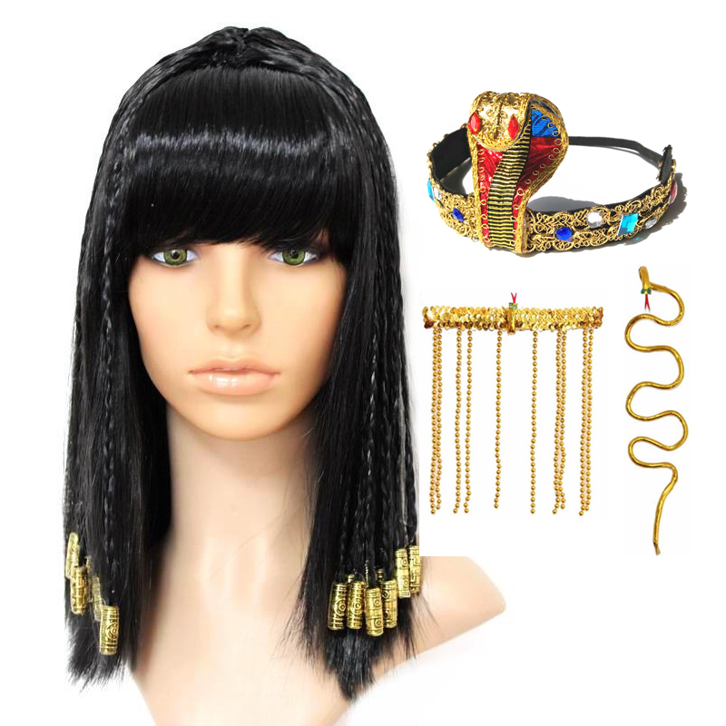 Cleopatra Wig Woman Egypt Quee - Women Accessories In Egypt incelemesi ve fiyatı