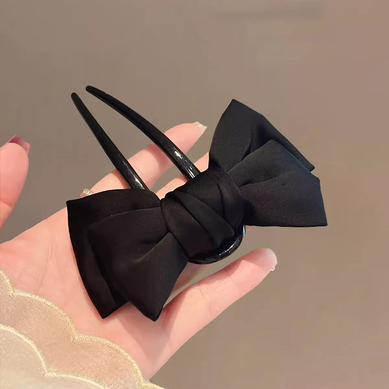 Chic Korean-Style Bow U-Shaped - Women'S Korean Accessories incelemesi ve fiyatı