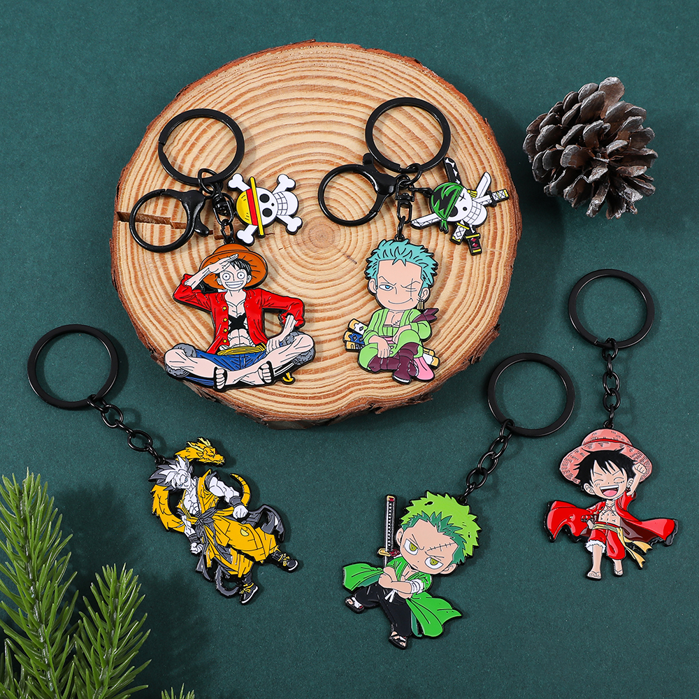 One Piece Anime Keychain Featu - Women Accessories Trendy incelemesi ve fiyatı