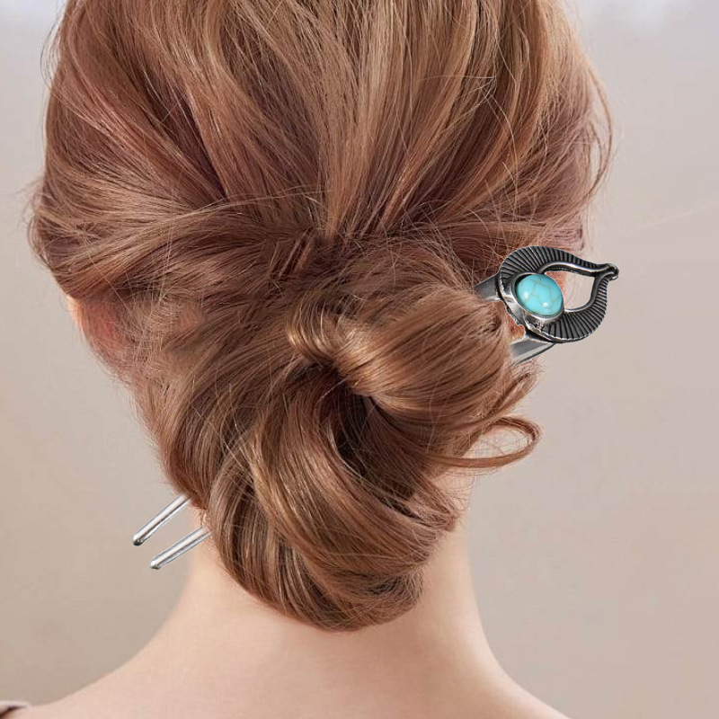 Egypt Turquoise U Shape Hair F - Women Accessories Trendy incelemesi ve fiyatı