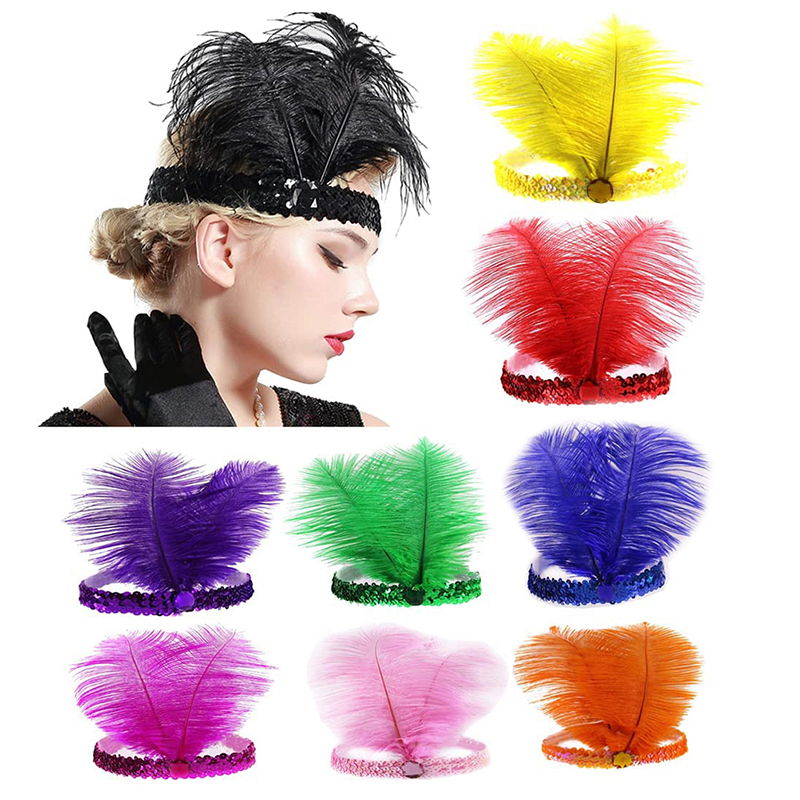 Sequins Feather Crystal Headba - Women Accessories India incelemesi ve fiyatı
