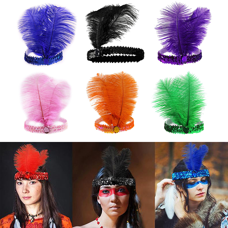 Sequins Feather Crystal Headba - Women Accessories India incelemesi ve fiyatı