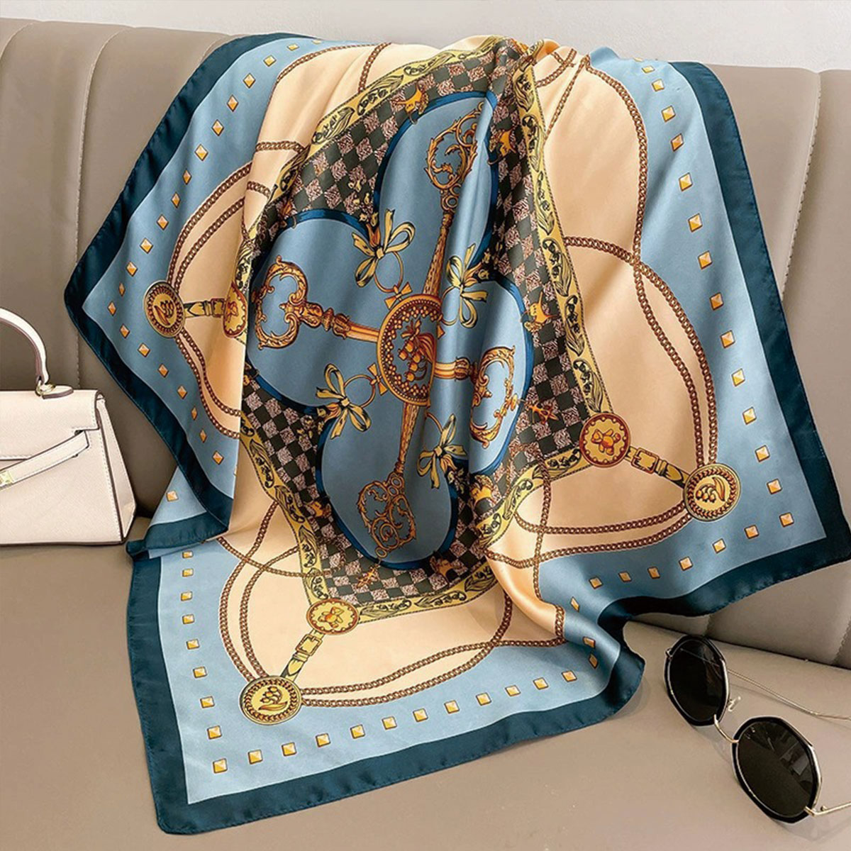 70x70cm Fashionable Korean Sty - Women'S Korean Accessories incelemesi ve fiyatı