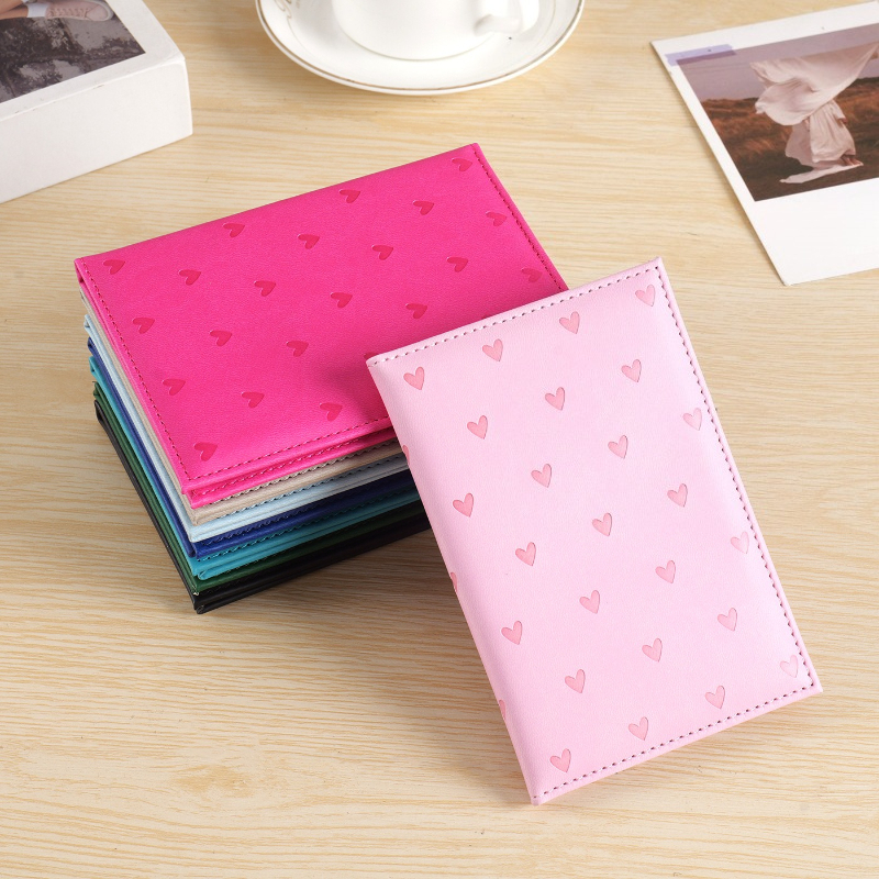 Cute Heart Print Passport Cove - Women'S Accessories Wallet incelemesi ve fiyatı