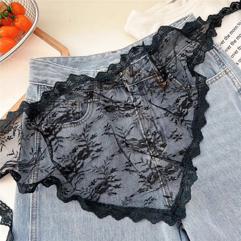 Harajuku Y2K Triangle Apron Fl - Women'S Korean Accessories incelemesi ve fiyatı