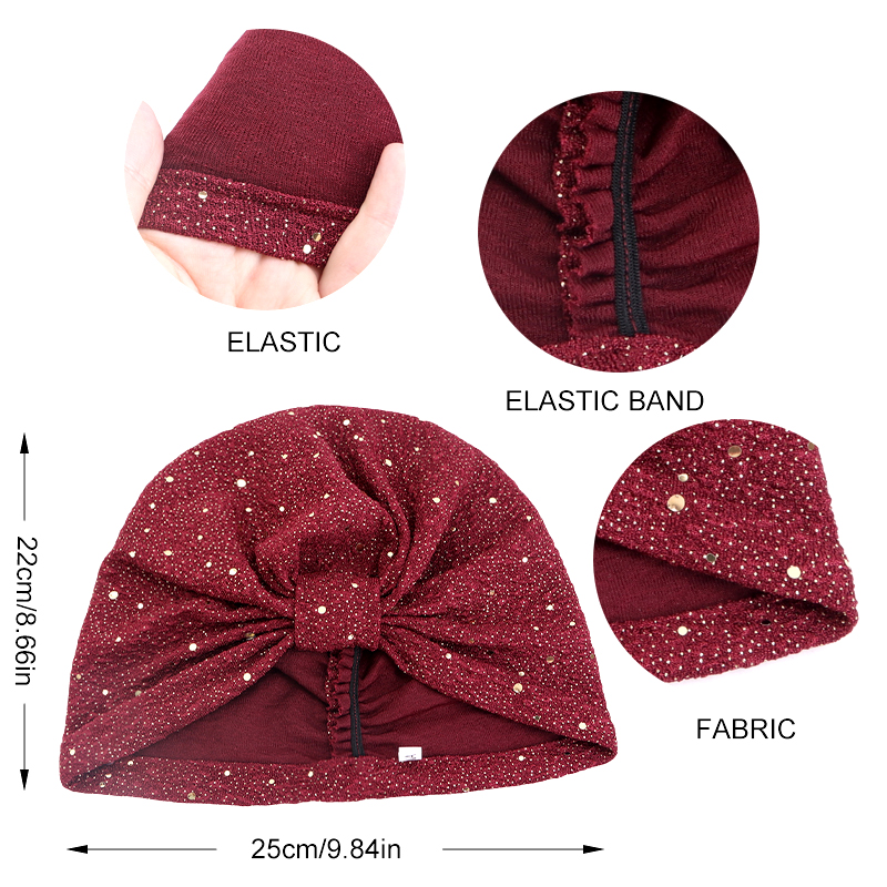 Women Muslim Knotted Turban He - Women Accessories India incelemesi ve fiyatı
