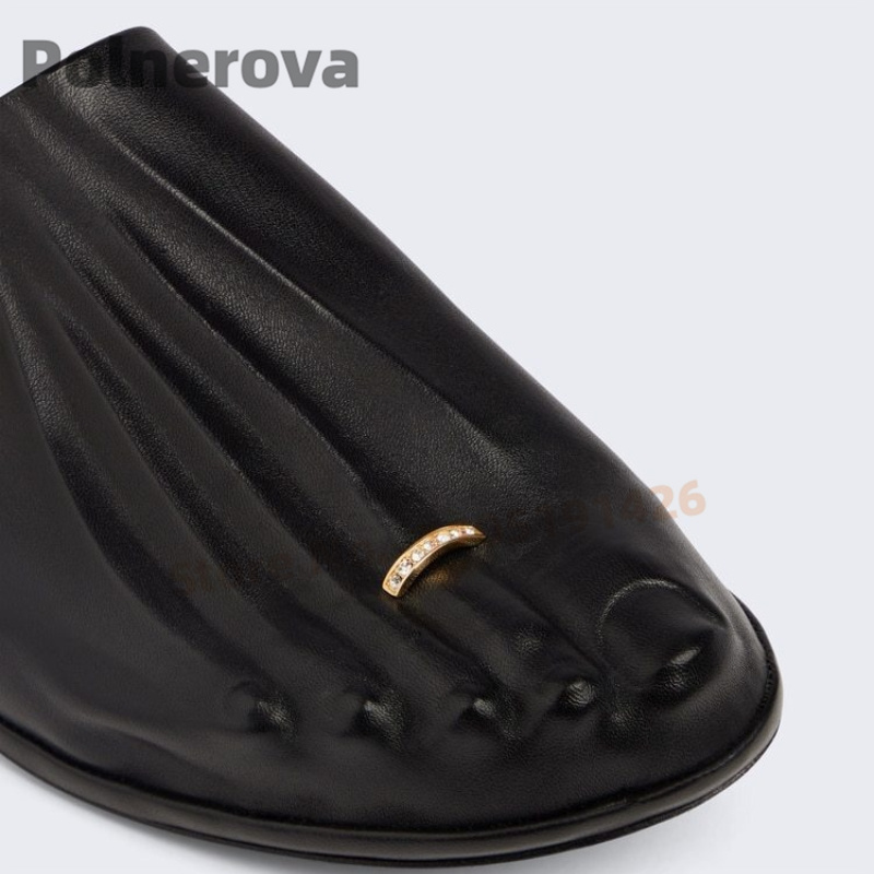 Rhinestone Ring Mules Slippers - Women'S Accessories And Jewelry incelemesi ve fiyatı