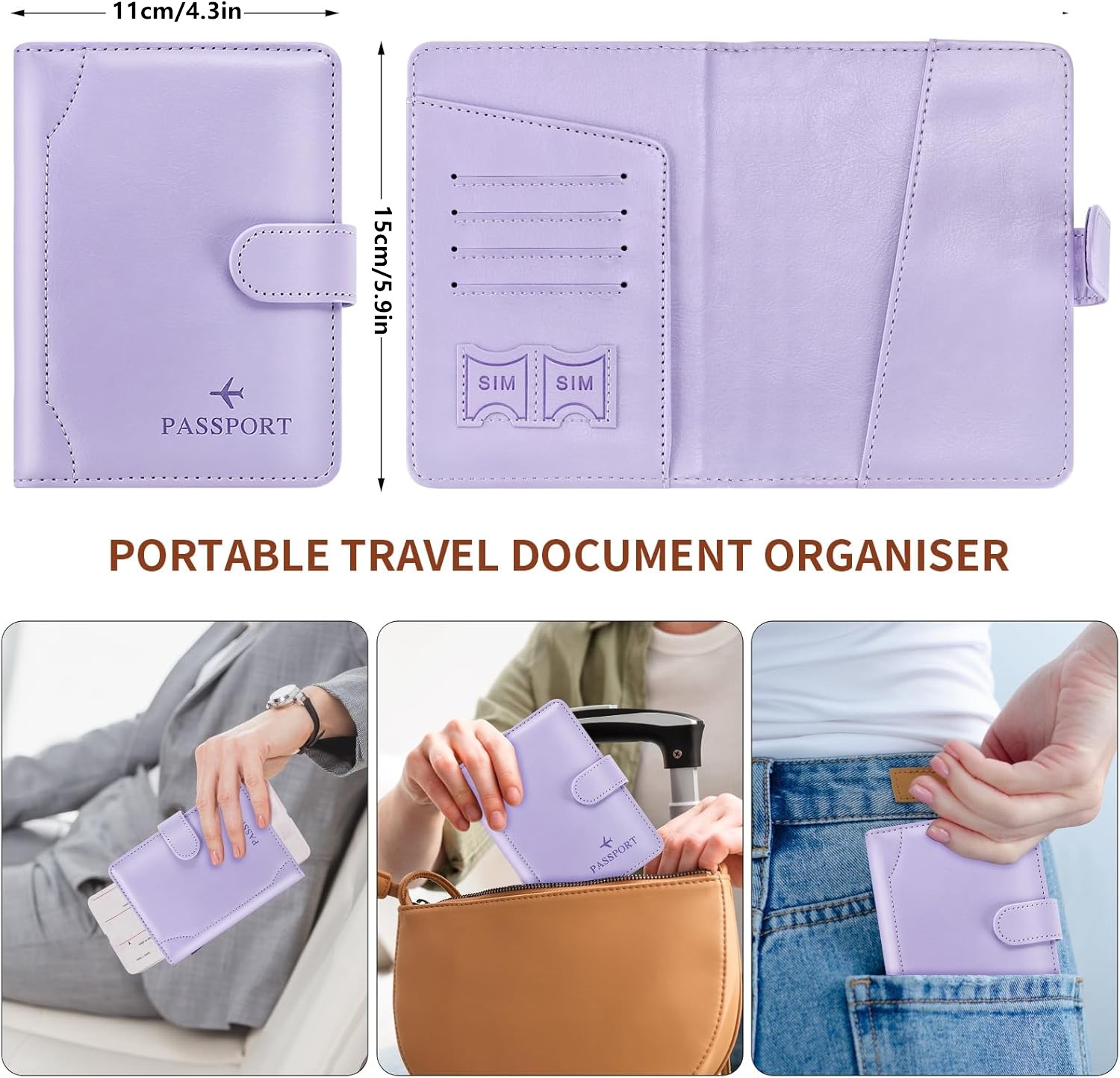 Passport Holder for Travel Cru - Women'S Accessories Wallet incelemesi ve fiyatı