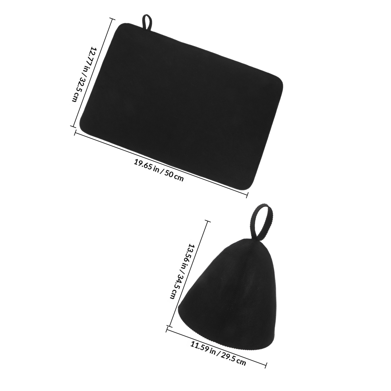 1Set Felt Sauna Hat and Seat C - Women'S Kayak Accessories incelemesi ve fiyatı